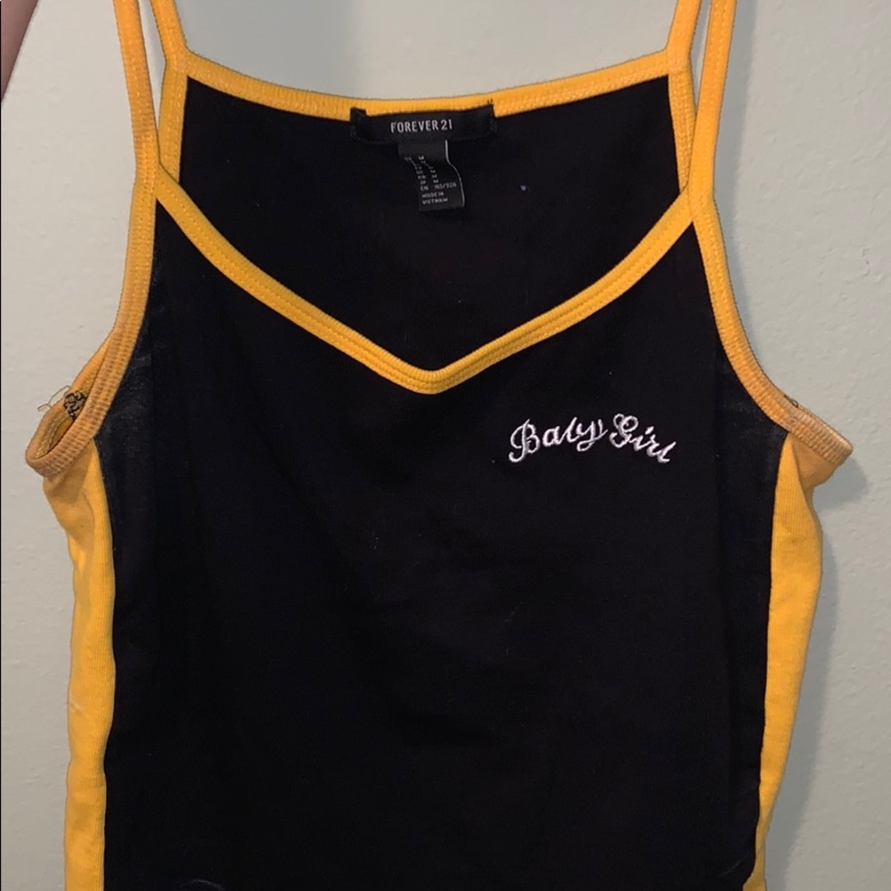 Baby girl top forever 21 sz m